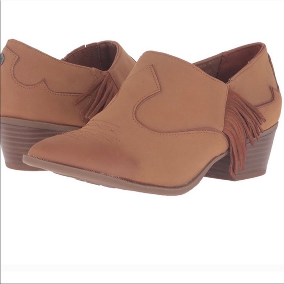 Circus by Sam Edelman Hermosa low cut boho ankle fringe booties - Picture 4 of 10